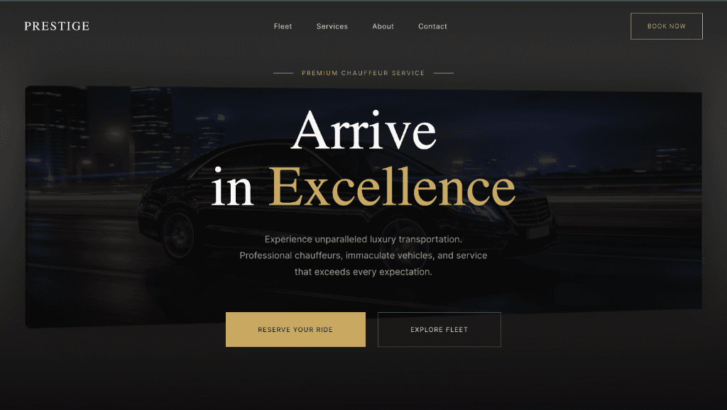 Premium Chauffeur